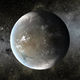 Artist’s conception of Kepler-62f, a small exoplanet located within a habitable zone.